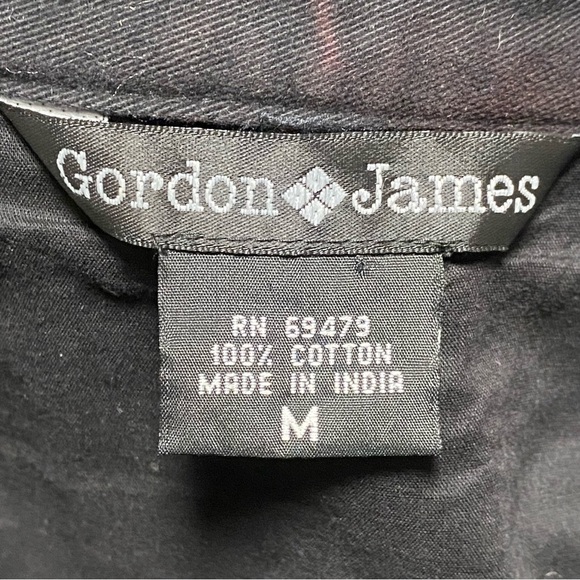 Gordon James Jacket Women’s Size Medium Black Studded Cross Blazer jacket - Picture 9 of 17